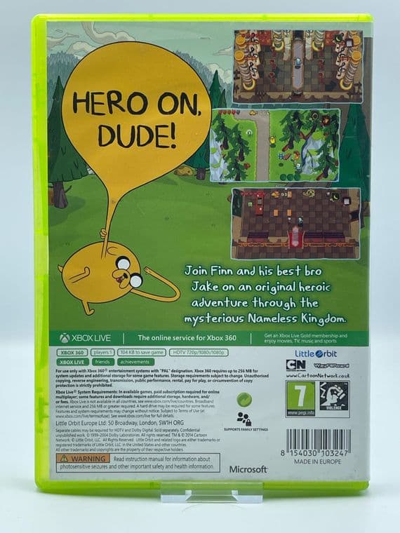 Adventure Time The Secret of the Nameless Kingdom Xbox 360